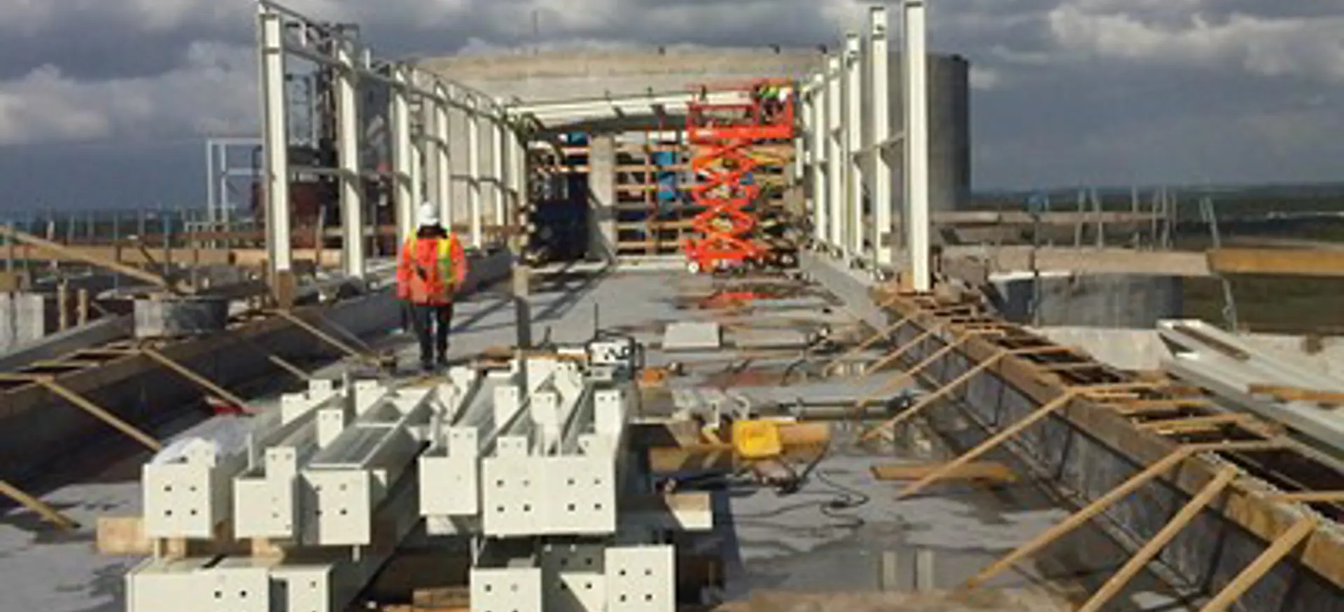 De bouw van Betonnen Silo’S Moerdijk gemaakt door BNI
