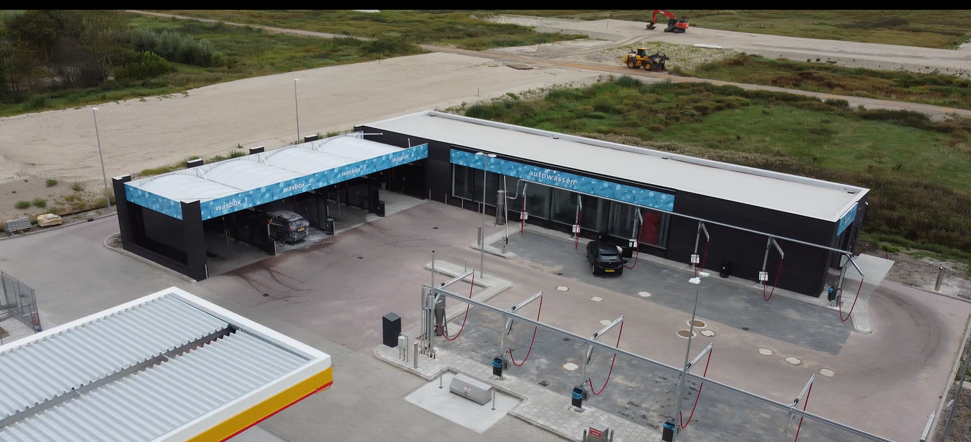 De Haan Minerale Oliën, Oosterhout - Nieuwbouw Shell tankstation ...