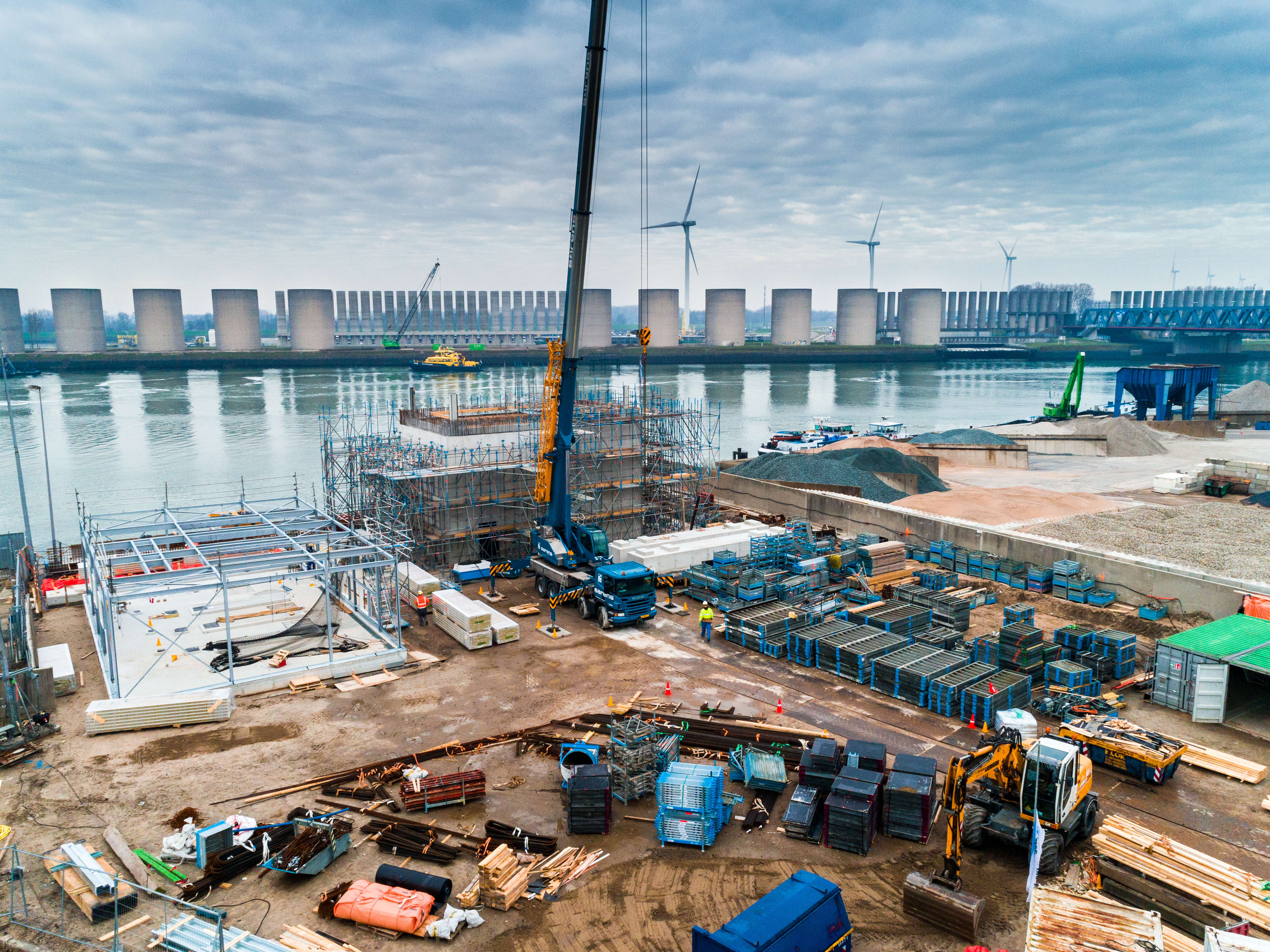 Vopak Firewater pumphouse Ballast Nedam Industriebouw